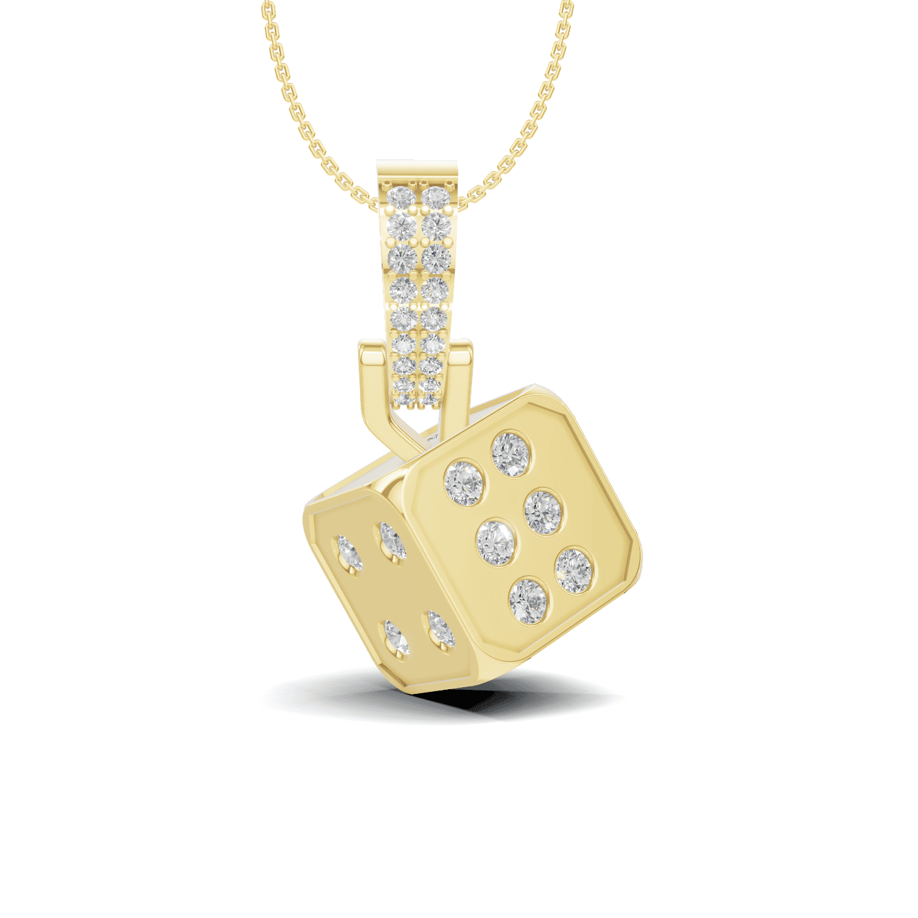 Diamond Dice Pendant