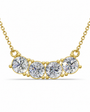 Four Stone Diamond Pendant