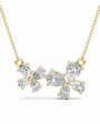 Diamond Butterfly Pendant Charm