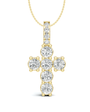 Diamond Cross Pendant Charm