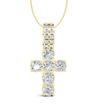Cross Diamond Pendant Charm