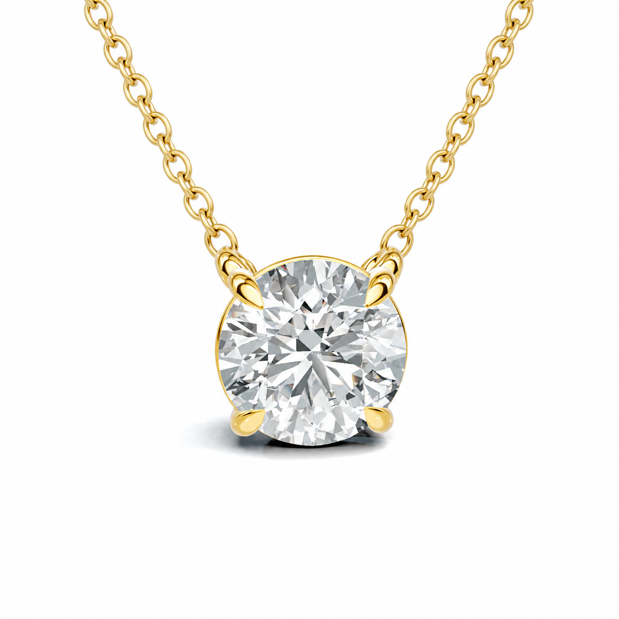 Classic Solitaire Pendant