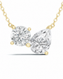 Pear Round Pendant