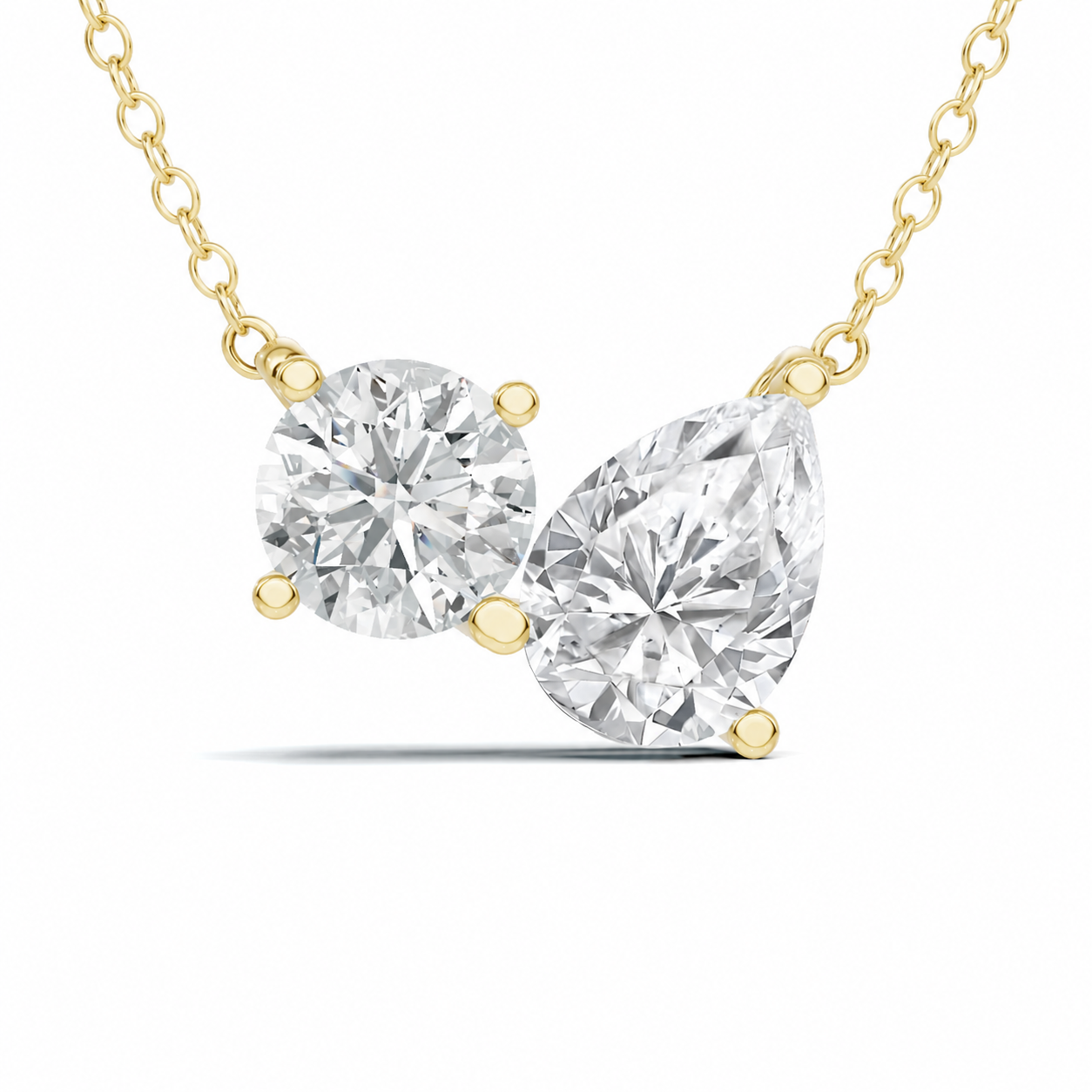 Pear Round Pendant