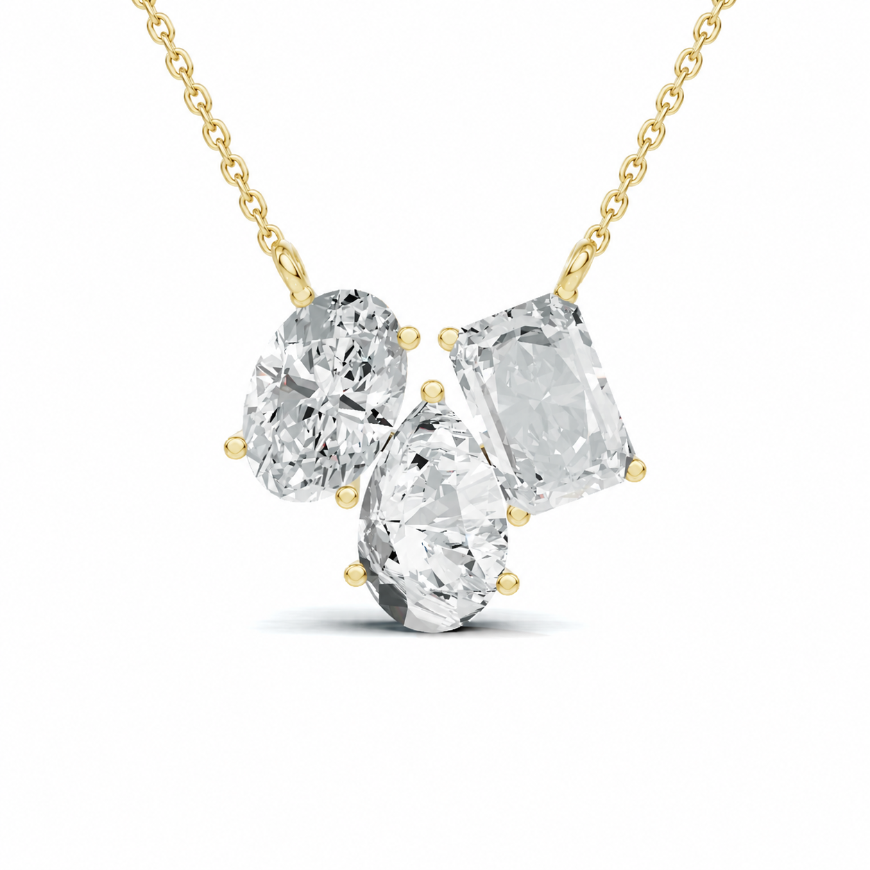 Trio Diamond Pendant