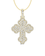 Royal Diamond Cross Pendant