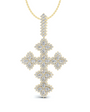 Diamond Cross Statement Pendant