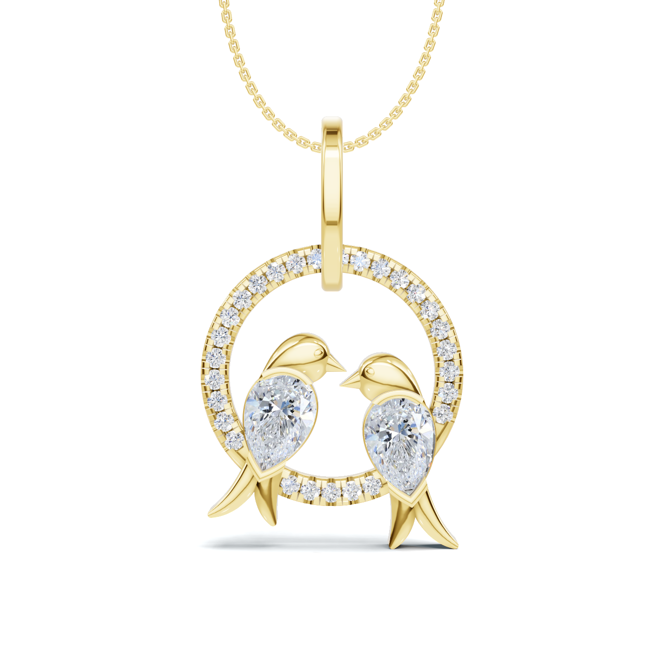 Love Birds Pendant